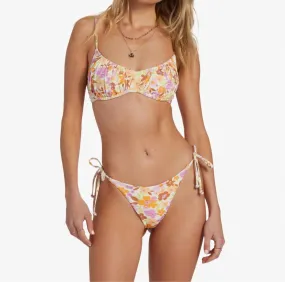 Sungazers Ruched Bralette Bikini Top