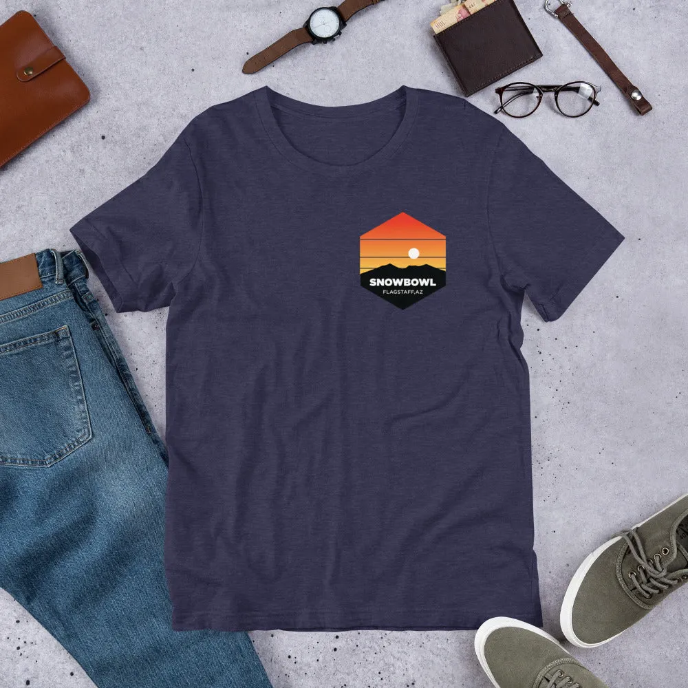 Sunset Pocket Logo Men's T-Shirt