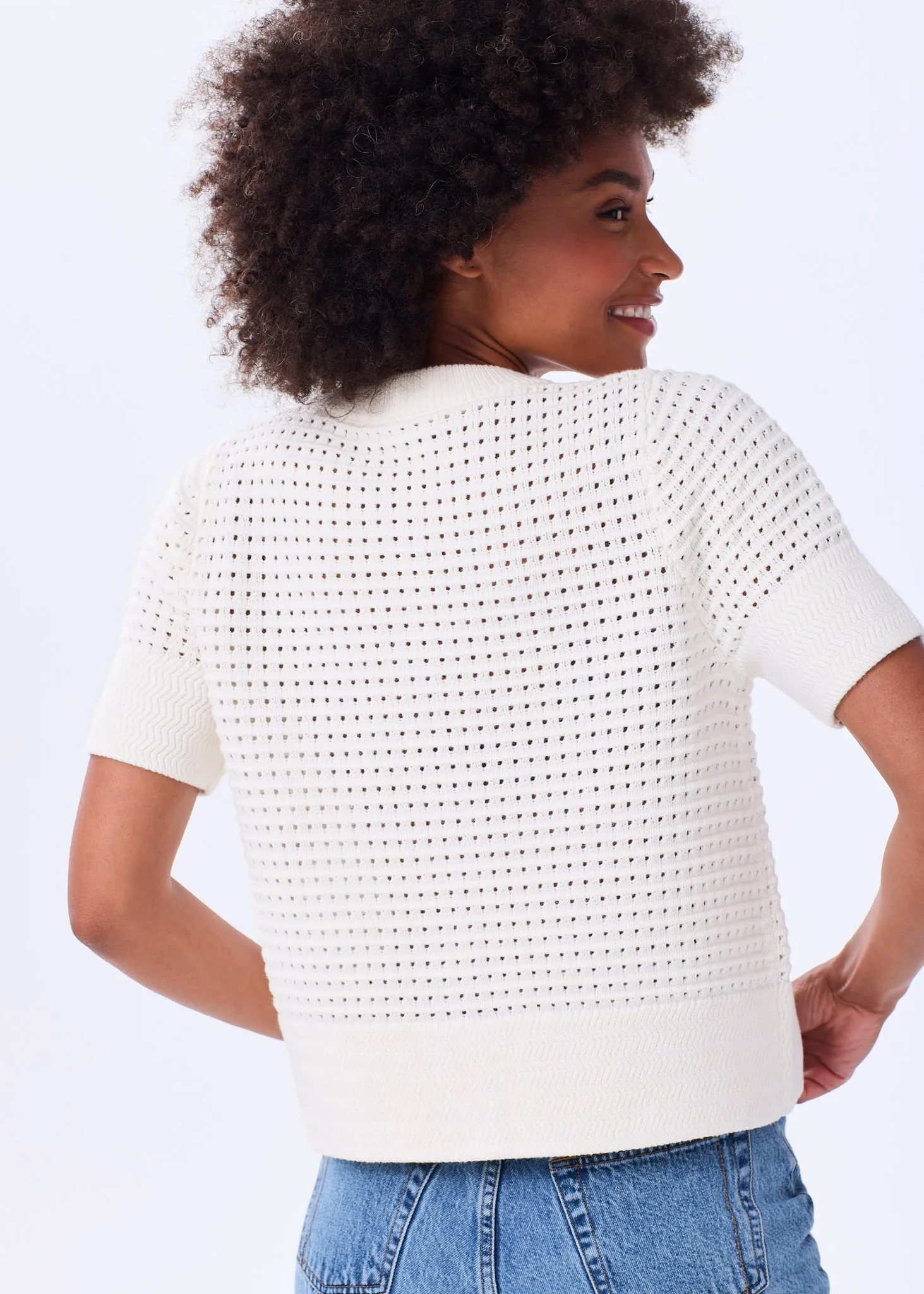 The Cotton Crochet Cardigan