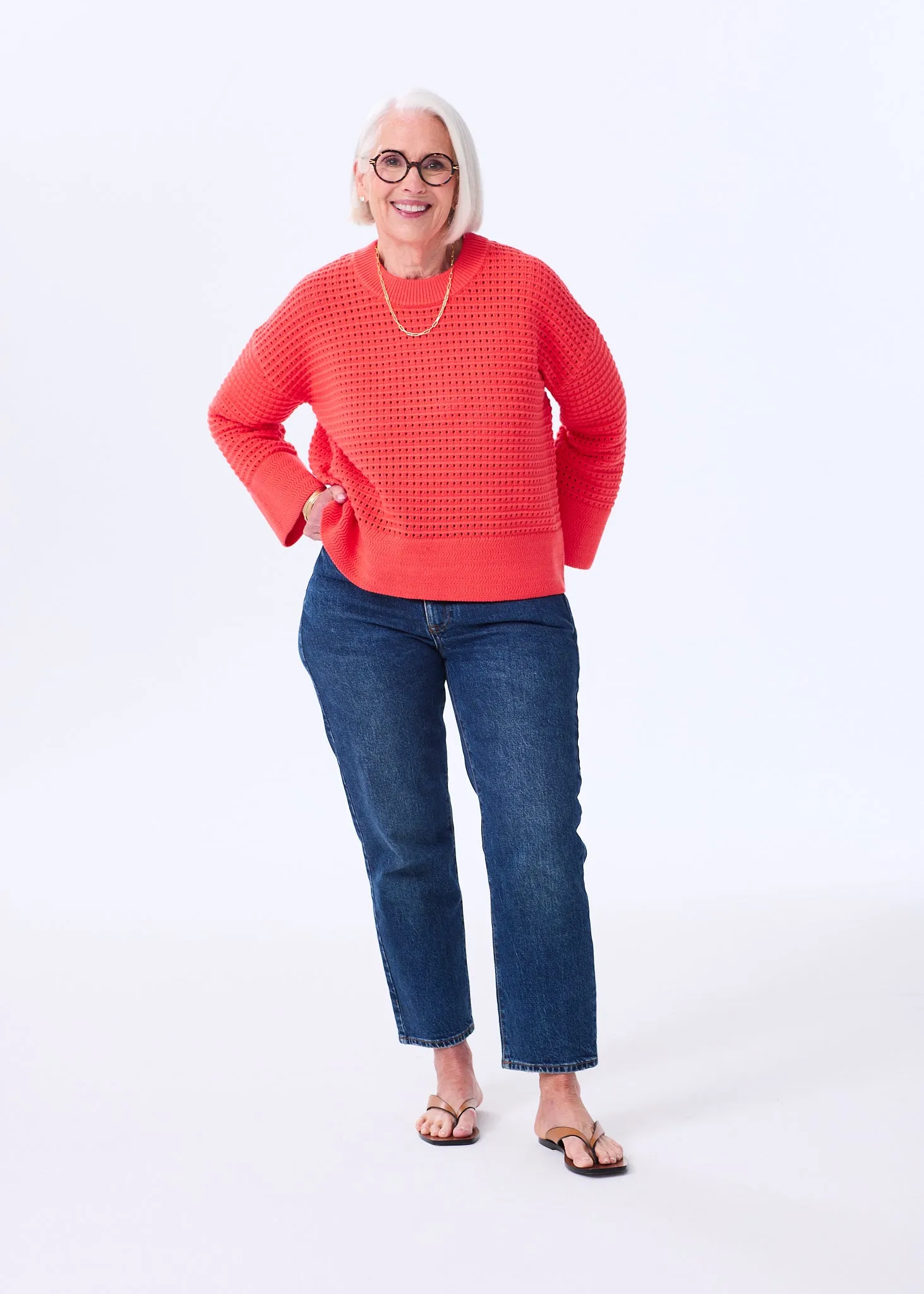 The Cotton Crochet Pullover