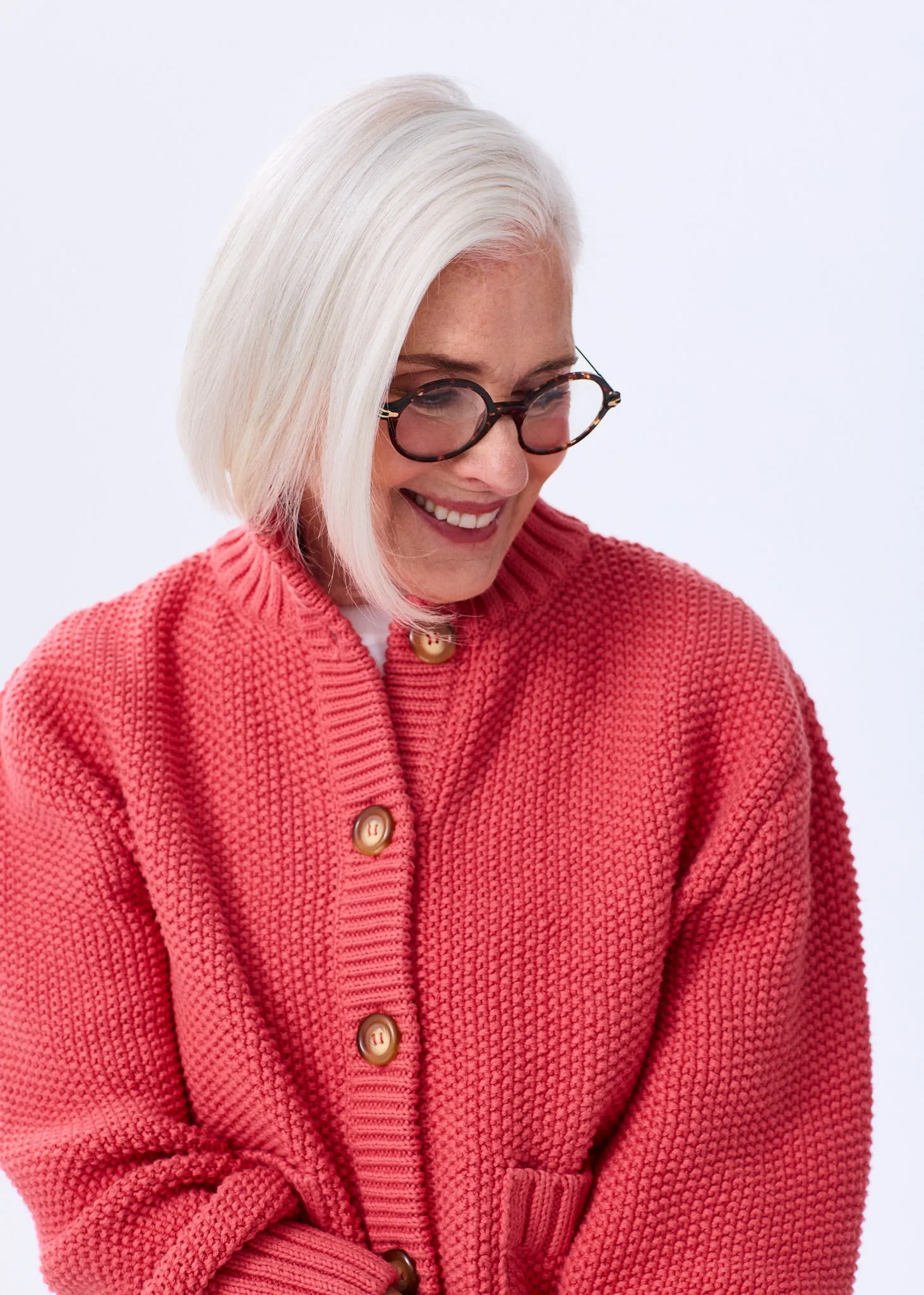 The Cotton Sweater Jacket