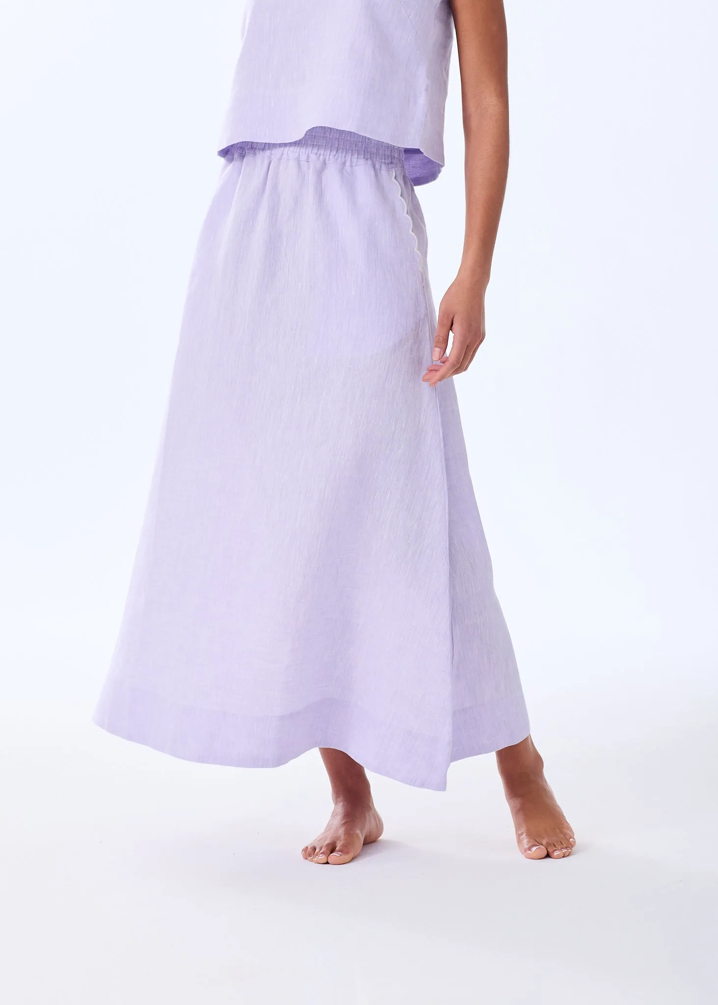 The Linen Maxi Skirt
