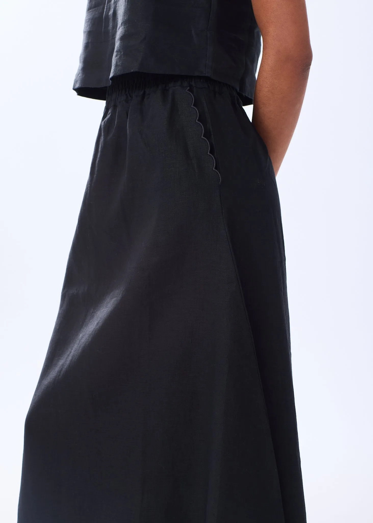 The Linen Maxi Skirt