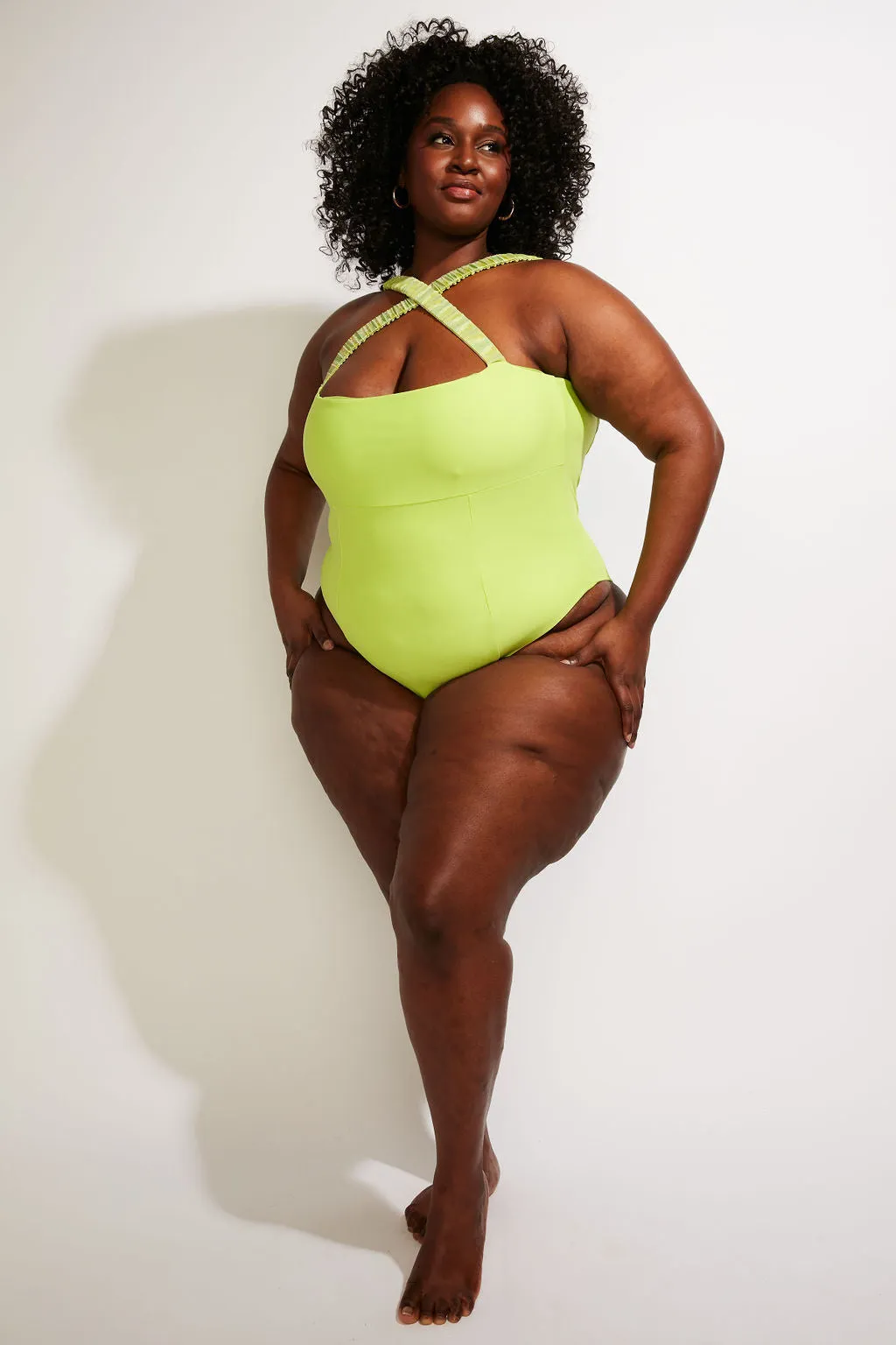 Wave One Piece II - Lime