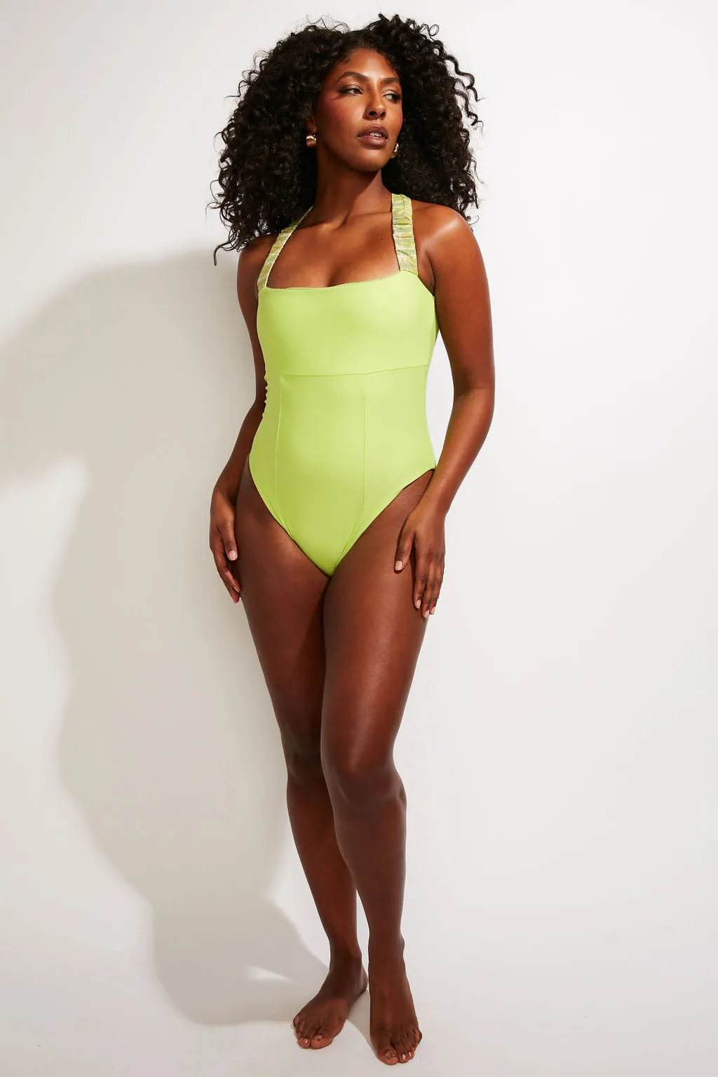 Wave One Piece II - Lime