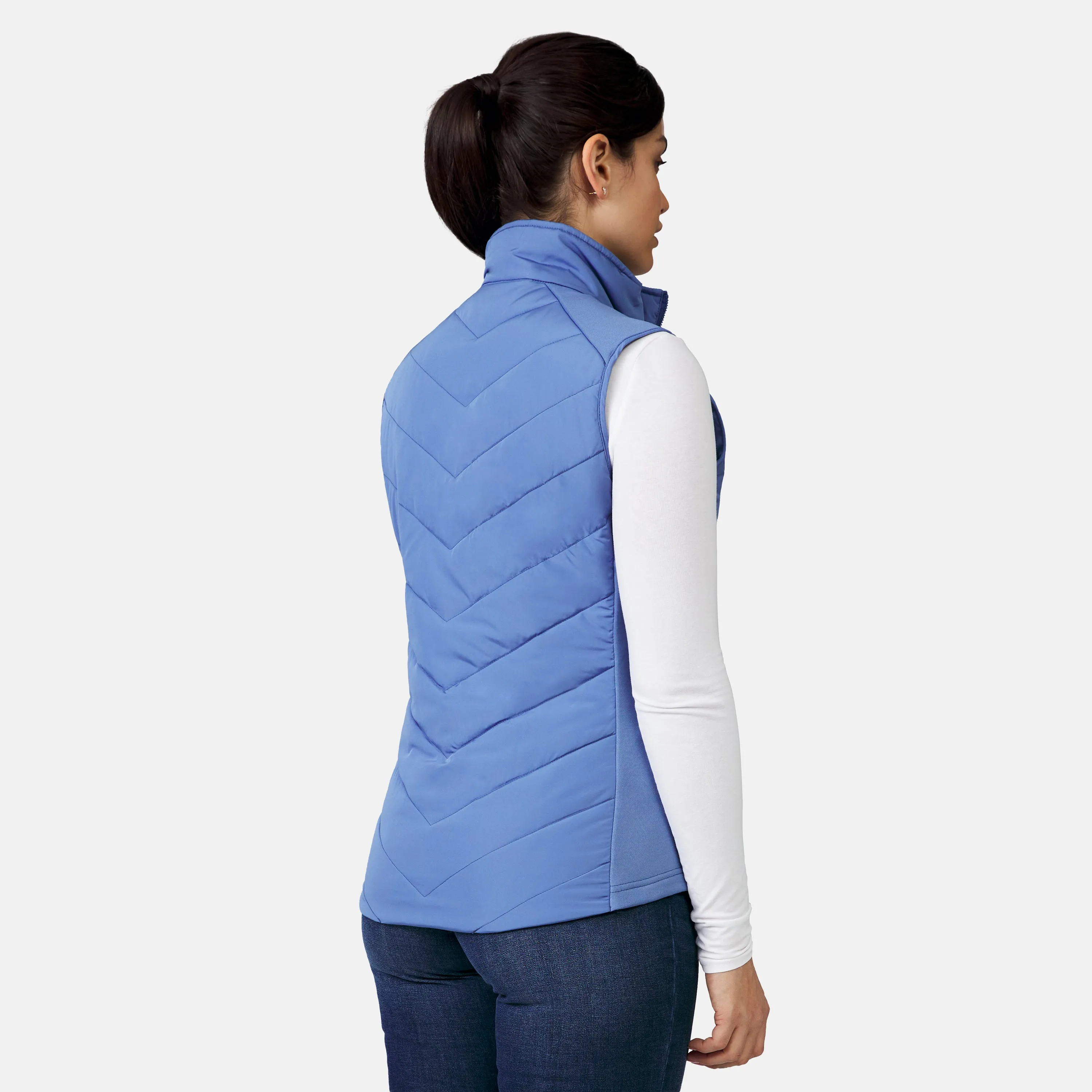Women's Quilted Hybrid Vest