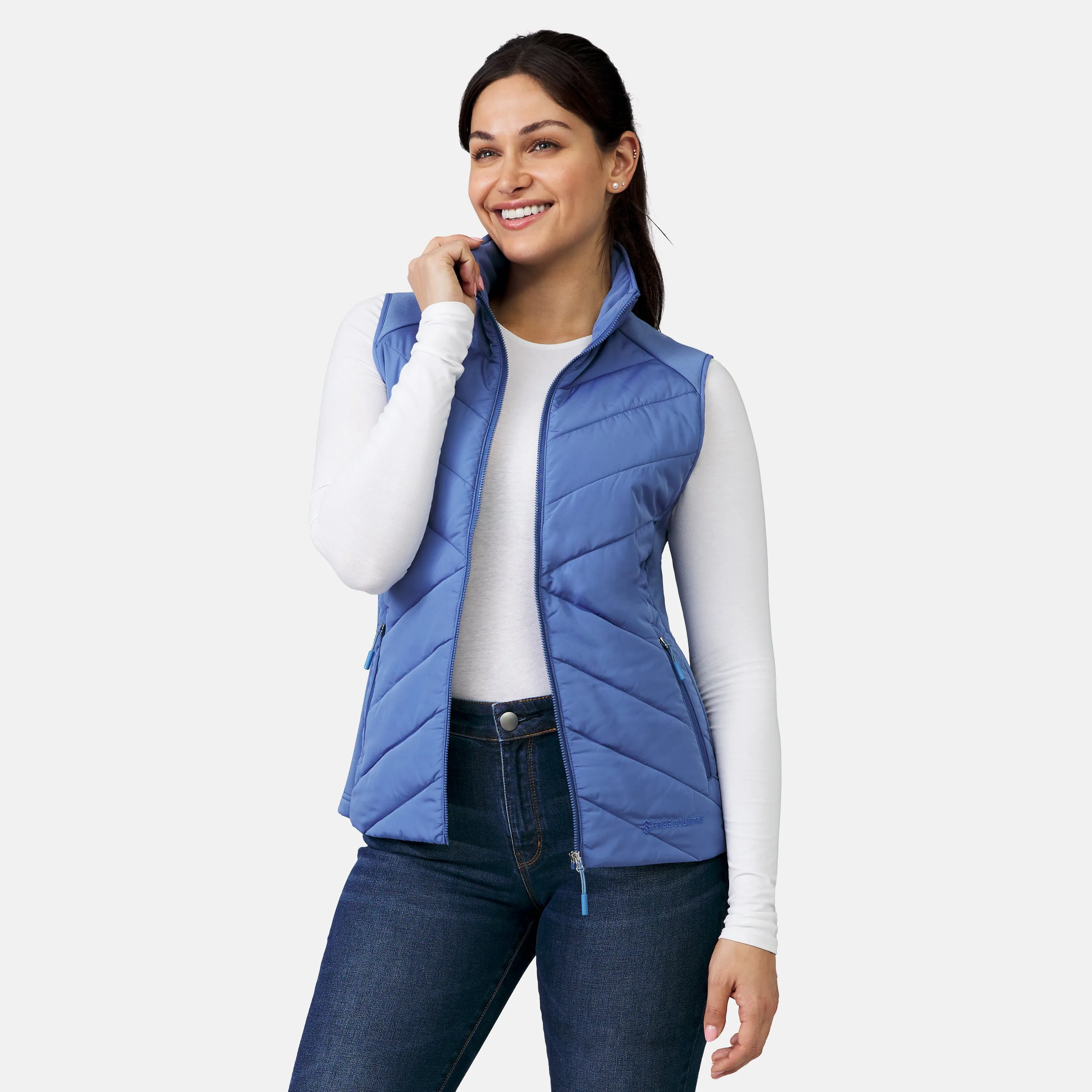 Women's Quilted Hybrid Vest