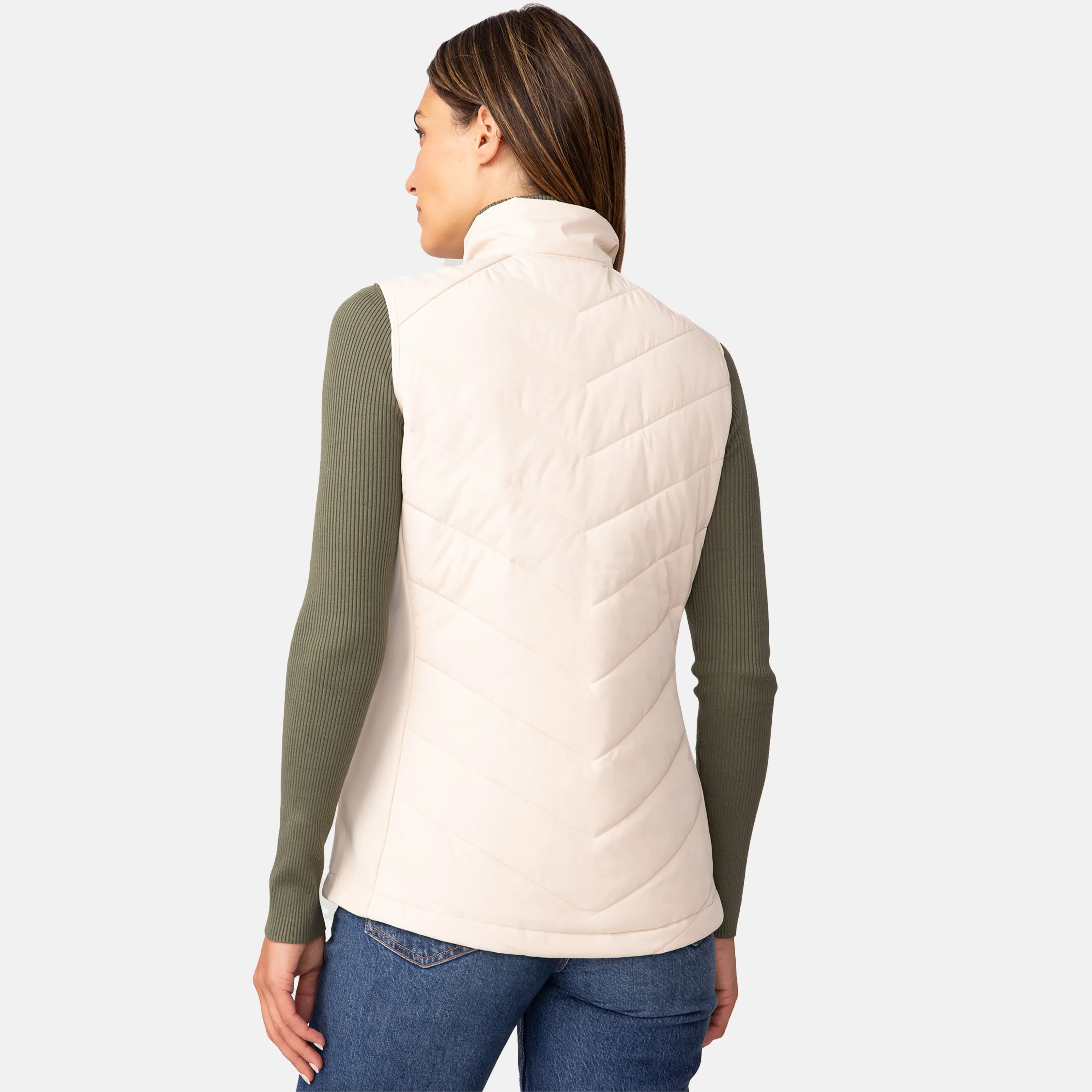 Women's Quilted Hybrid Vest