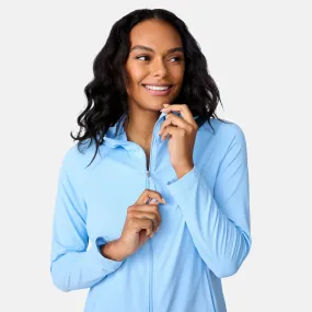 Women's SunFree Full Zip UPF Sunshirt