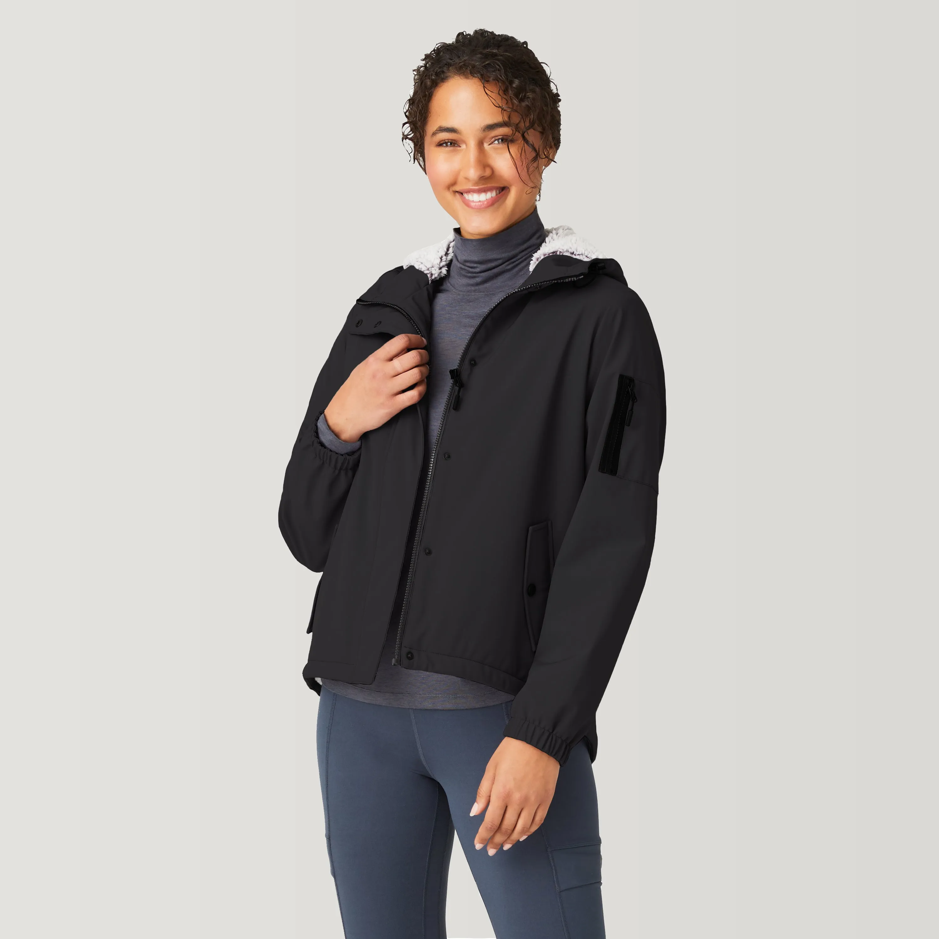 Women's Super Softshell? Sherpa Lined Jacket