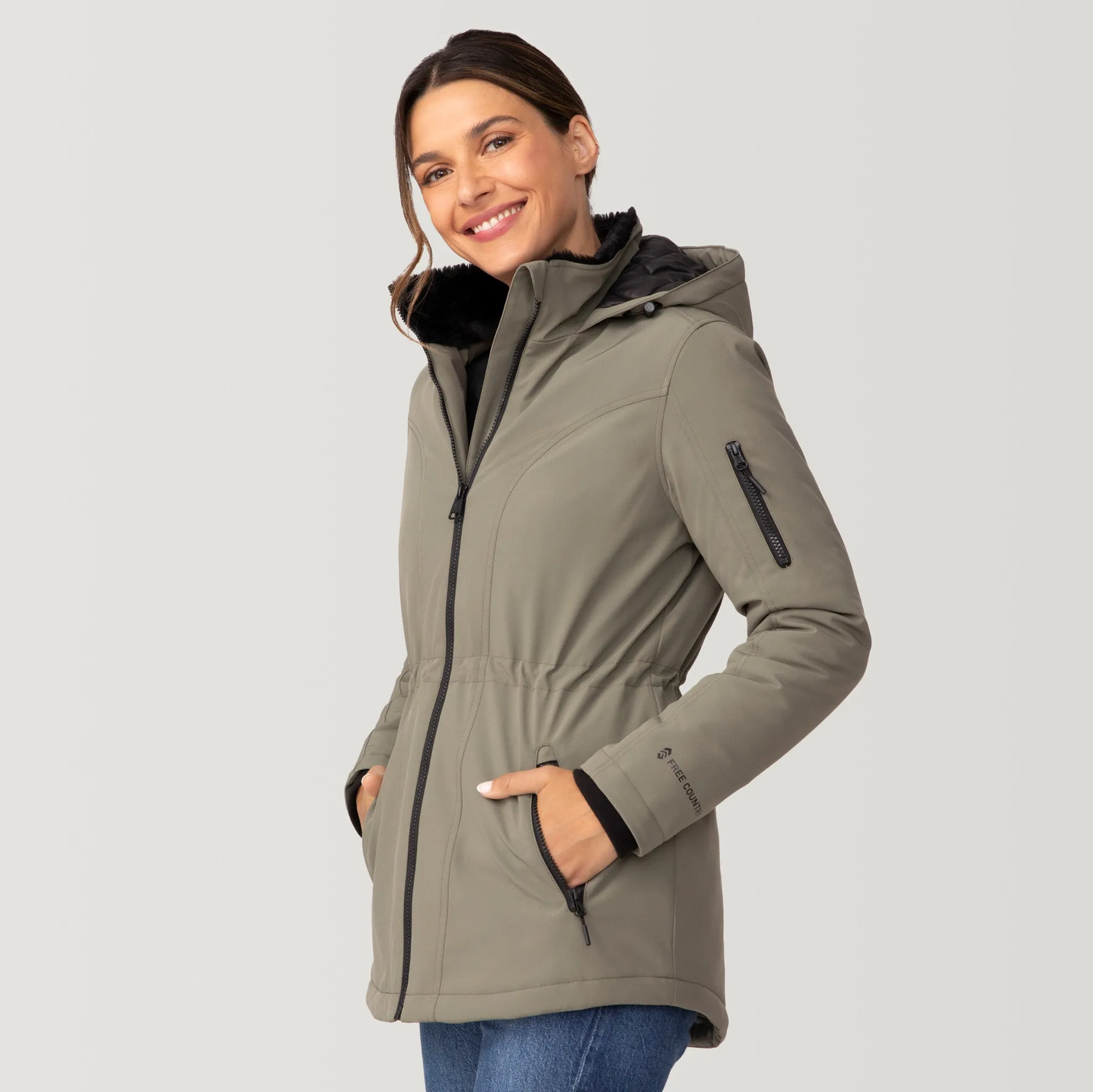 Women's Thermo Super Softshell? Long Jacket